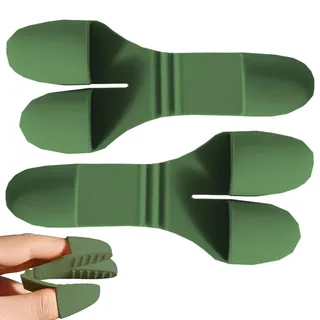 Kochschutzhandschuhe, Mini-Ofenhandschuhe, Fingerhandschuhe – kleine Küchenhandschuhe, Luftfritteuse, hitzebeständig, Mini- -Greifer, Fäustling – zum Braten, Kochen, Backen, Grillen