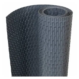 vidaXL Balkonverkleidung 300 x 80 cm Anthrazit Rattan
