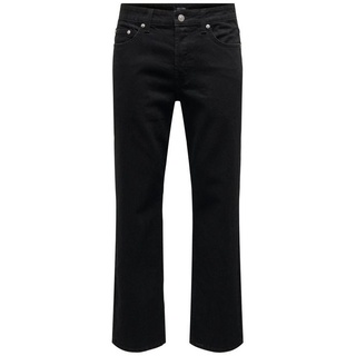 ONLY & SONS Weite Jeans - Baggy Jeans - ONSEDGE STR. ONE BLKD 8004 PIM DNM BF schwarz 30/32