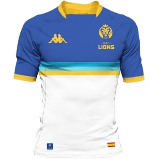 Kappa Herren Jersey Oficial 2020 Hemd, weiß/blau, S