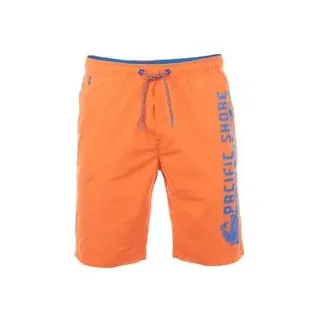 riverso Badehose Herren Regular Fit RIVJannik Regular Fit Shiny Orange 5XL