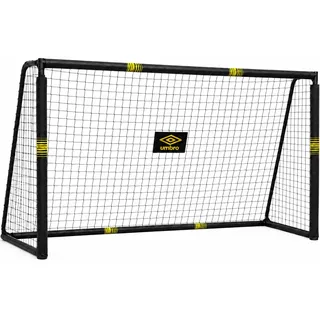 Umbro Fußballtor Schwarz/Gelb 240 x 160 x 8 cm