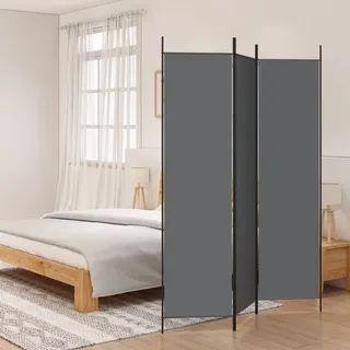 HOMIUSE 150x200 cm Raumteiler Paravent Trennwand Balkon Sichtschutz Raumteiler Innen Paravan Room Divider Paravent Outdoor Garten ZubehöR Terrassen-SichtschutzAnthrazit
