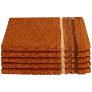 SCHIESSER Skyline Color Handtuchset 5-tlg. orange