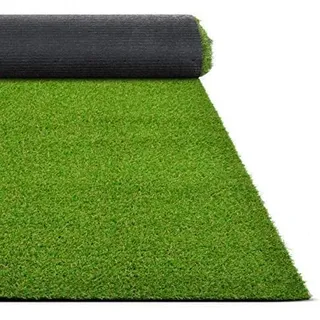 Floordirekt Kunstrasen Riviera | Höhe: 14 mm Rasenteppich Balcon Outdoor Teppich (Erdanker 50 Stück)