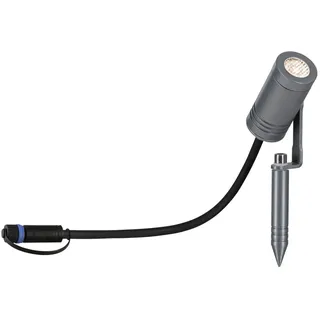 Paulmann Außenleuchte Aluminium 16,5 cm IP65 dimmbar 6 W grau