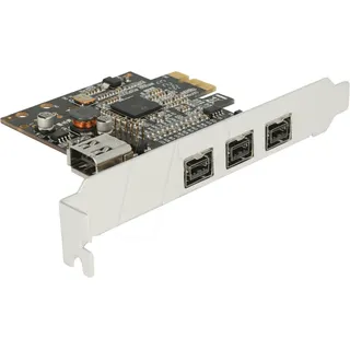 DELOCK 89864 - Delock PCIe Karte > 3x extern FireWire B + intern FireWire A