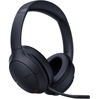 Yealink Headset BH78 with Stand (Kabelgebunden, Kabellos, USB-A, USB-C), Office Headset, Schwarz