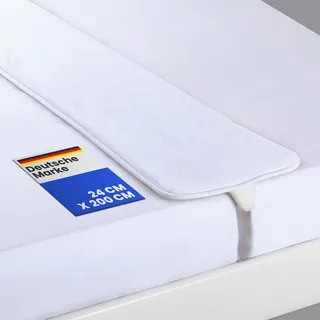 BestLivings Matratzenkeil 24 x 200 cm H1 Polyurethan