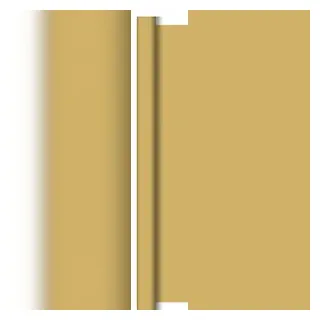6x DUNI Dunisilk® Tischdeckenrollen 1,18 x 5 m Gold