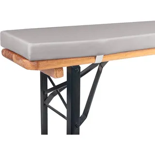 TexDeko Bankauflage 220 x 25 x 4 cm grau 1 St.
