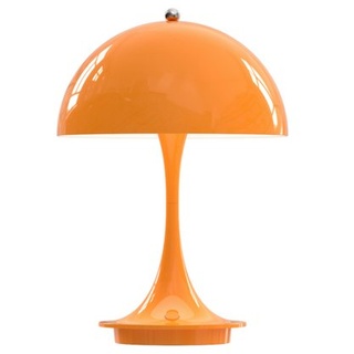 Louis Poulsen Tischleuchte Louis Poulsen Panthella 160 Portable Orange, LED 2700K 2.5W orange 16 cm x 16 cm x 23,8 cm