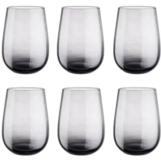 Butlers Wasserglas CALICO 6er-Set in Grau | Gr.: onesize