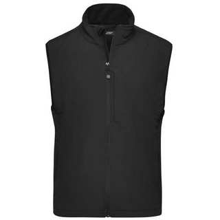 Men's Softshell Vest Trendige Weste aus Softshell schwarz, Gr. XL