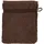 Waschhandschuh 16 x 22 cm braun