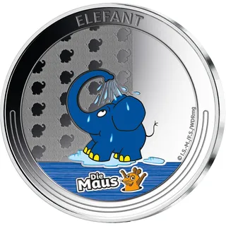 Offizielle Silber-Jubiläumsausgabe "DieMaus - Elefant“