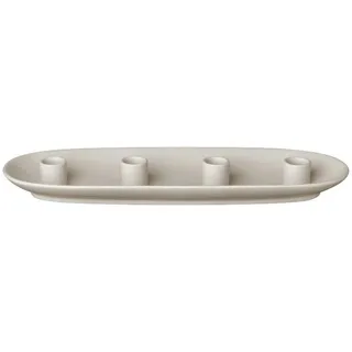 BLOMUS Kerzenleuchter Vela Steingut Beige