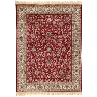 ABC Tappeti Teppich Farshian Hereke rot/lehmbraun 100 x 140 cm