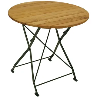 DEGAMO Bad Tölz Klapptisch Ø 77 x 72 cm Grün