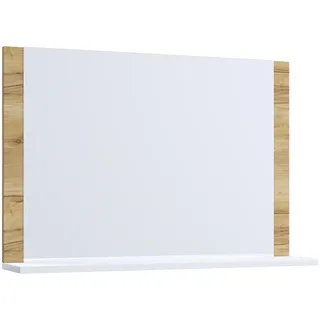 VCM my bath Spiegel VCB 10 916700 honig-eiche, weiß 80,0 x 17,0 x 55,0 cm