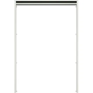 hecht International Insektenschutz Dachfenster Plissee 110 x 160 cm Weiß
