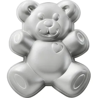 ZDYWY 30,5 cm Teddybär-Form, Aluminium, 3D-Backform, Kuchenform, Geburtstagskuchenform – Teddybär