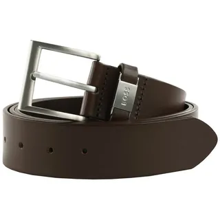 Boss Herrengürtel Leder 125 cm Braun