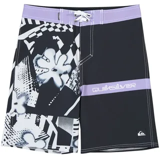QUIKSILVER Badehose Surfsilk Straight Schwarz/Blau XS