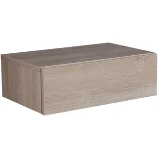 Wohnling Nachtschrank ZADAR 46 x 30 x 15 cm Braun