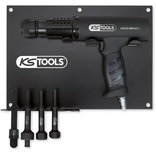 KS Tools Druckluft-Meißelhammer-Satz 515.3880 6-tlg.