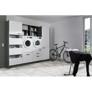 Express Küchen Küchenzeile 245 cm weiß
