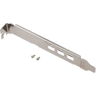 ECSiNG ATX-Halterung In Voller Höhe 12 cm Kompatibel mit Nvidia Quadro P400 T400 Silber