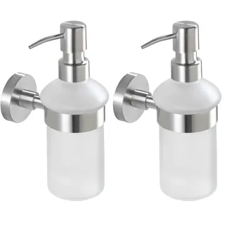 Wenko Seifenspender Bosio 200 ml Silber