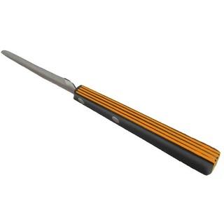 GÜDE Solingen - Universalmesser orange / schwarz mit Wellenschliff, 10 cm, UNI, POM