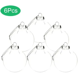 Durchsichtige Weihnachtskugeln Aus Pet-kunststoff Für Baumschmuck Und Als Geschenk
