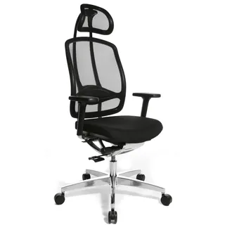 Wagner Bürostuhl Drehstuhl Schreibtischstuhl Sessel Stuhl Alu Medic 10 schwarz