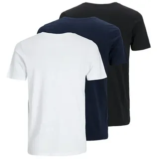 Jack & Jones T-Shirt CORP LOGO TEE (Packung, 3-tlg., 3er-Pack) 3er Packung schwarz|weiß M (48)