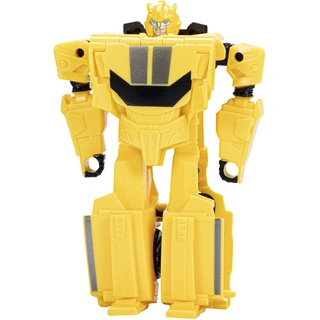 Transformers Spielzeug EarthSpark 1-Step Flip Changer Bumblebee Action-Figur (10 cm), Roboterspielzeug für Kinder ab 6