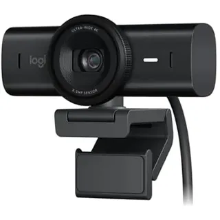 Logitech The Master MX Brio Webcam Black - 3840 x 2160 Video - 4X Digital Zoom - 8.5 Megapixel - UHD 4k at 30 fps - 1080p at 60 fps
