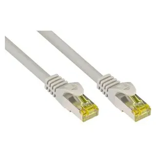 Good Connections Patchkabel mit Cat. 7 Rohkabel S/FTP grau 3m