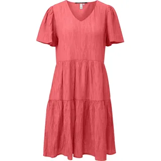 QS Stufenkleid Maxikleid rot 38
