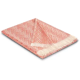 Biederlack Cameo Plaid 130 x 180 cm Rot