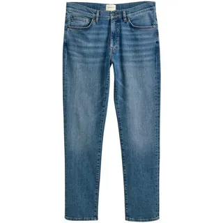 Gant 5-Pocket-Jeans Jeans Slim Fit blau