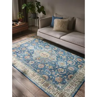 benuta pop Laury Teppich 120 x 170 cm Blau
