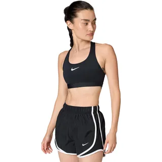 Nike Swoosh Medium Support Padded Sport-BH Damen 010 black/white L