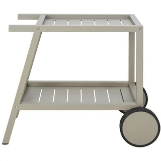 Brafab Samvaro Servierwagen 86x49x69cm Aluminium Khaki