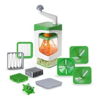 Genius Nicer Dicer Julietti Spiralschneider 13-tlg. Grün