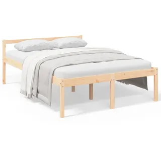 vidaXL Seniorenbett 120 x 190 cm Brown