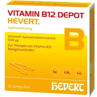 Hevert-Arzneimittel Vitamin B12 Depot Hevert Ampullen 10 St.