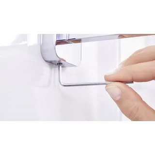 tesa Ersatz-Rollenhalter Elegaant Metall, chrom